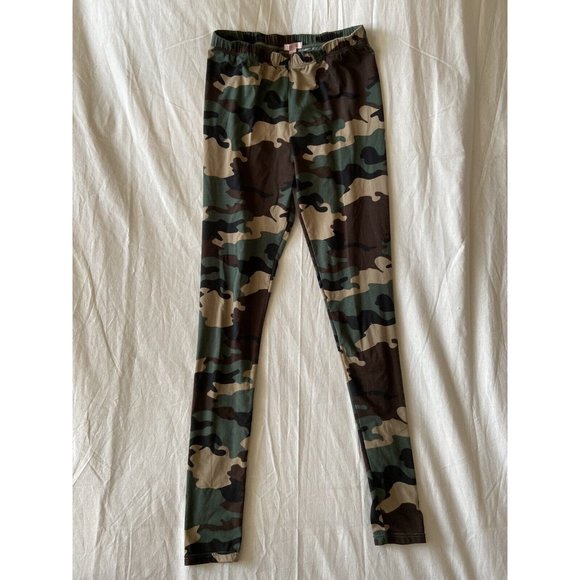 Me N U Girl's Camo Legging - Size 14 - Picture 1 of 9